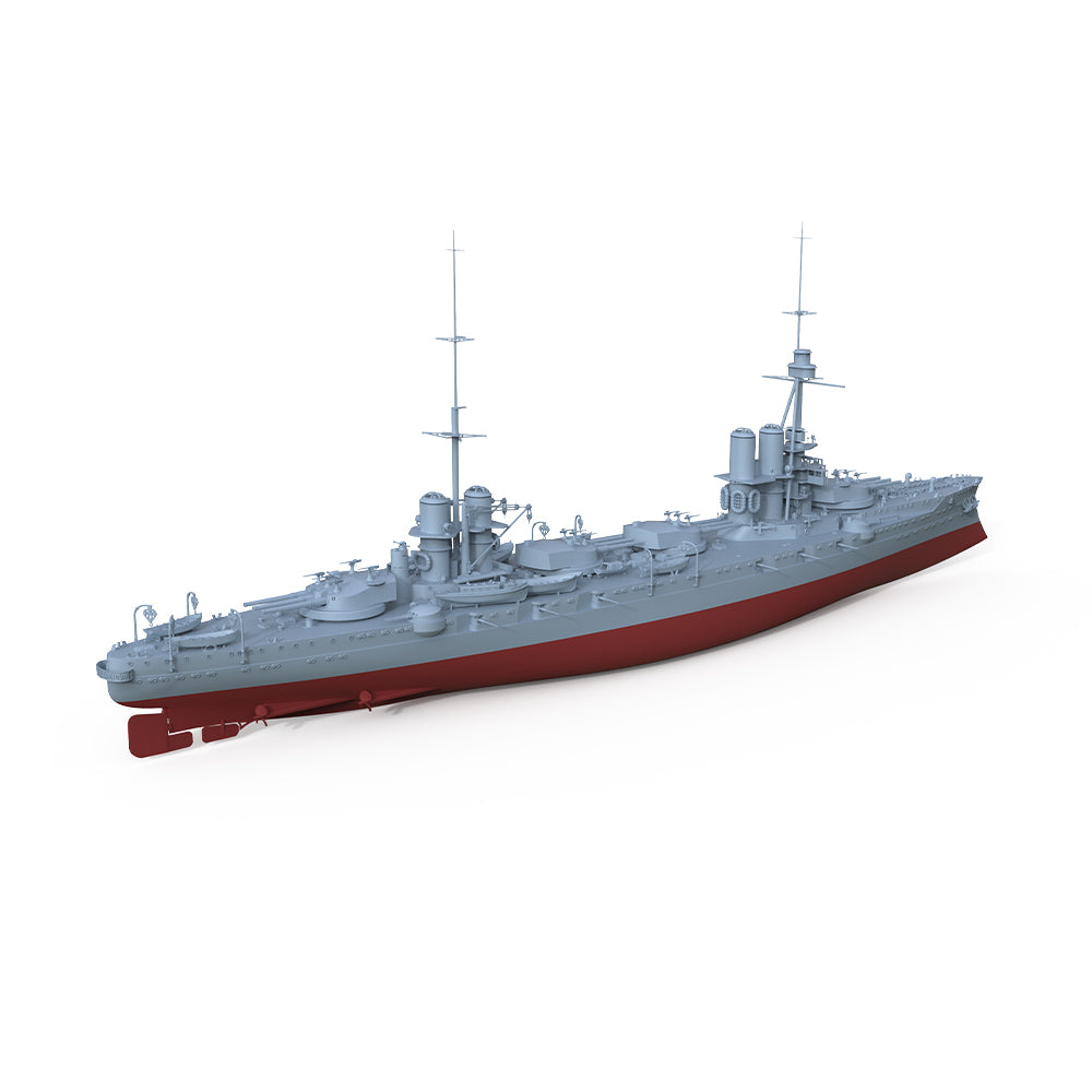 SSMODEL 502S Military Warship Model Kit Italian Navy Dante Alighieri Battleship 1923 — detail view 2
