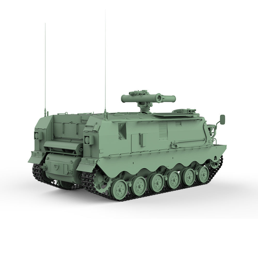 SSMODEL 743 Military Armoured Model Kit Sweden Pansarv?rnsrobotbandvagn Pvrbv.551 — detail view 2