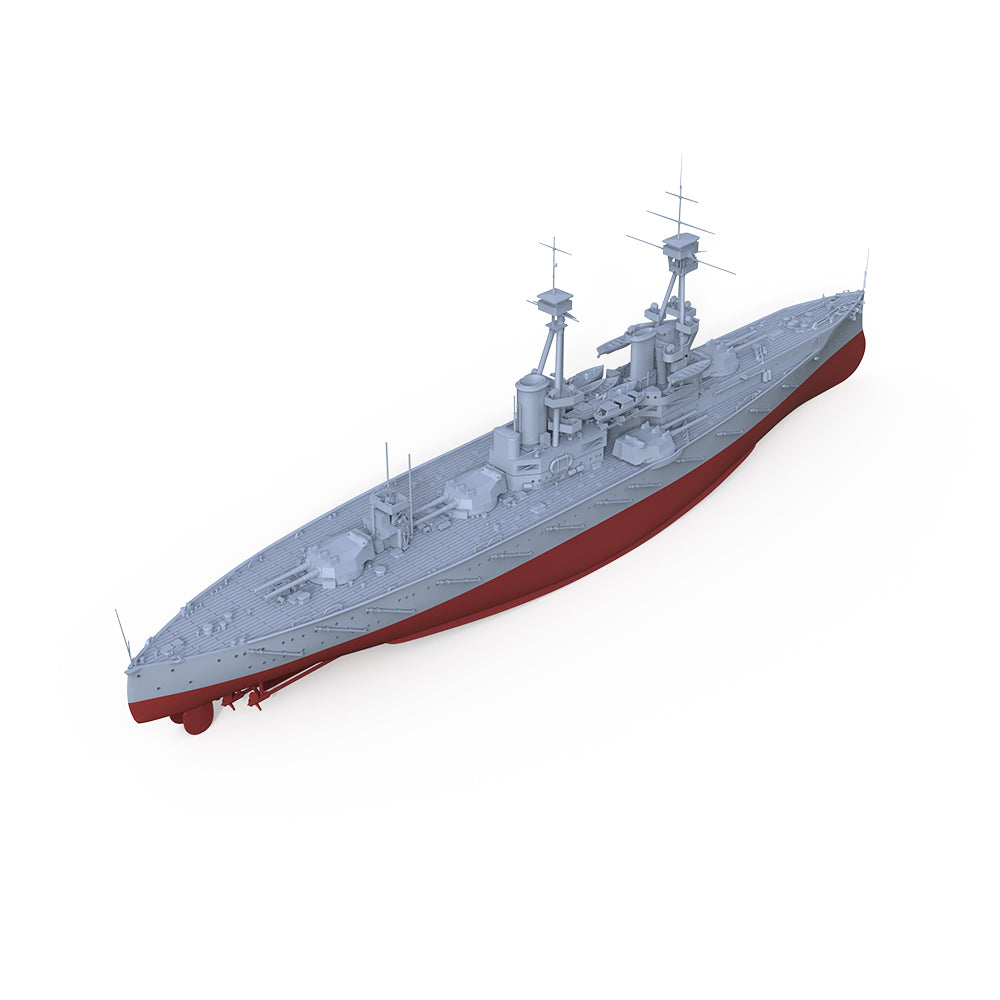 SSMODEL 529S Military Warship Model Kit HMS Bellerophon Battleship Secondary image