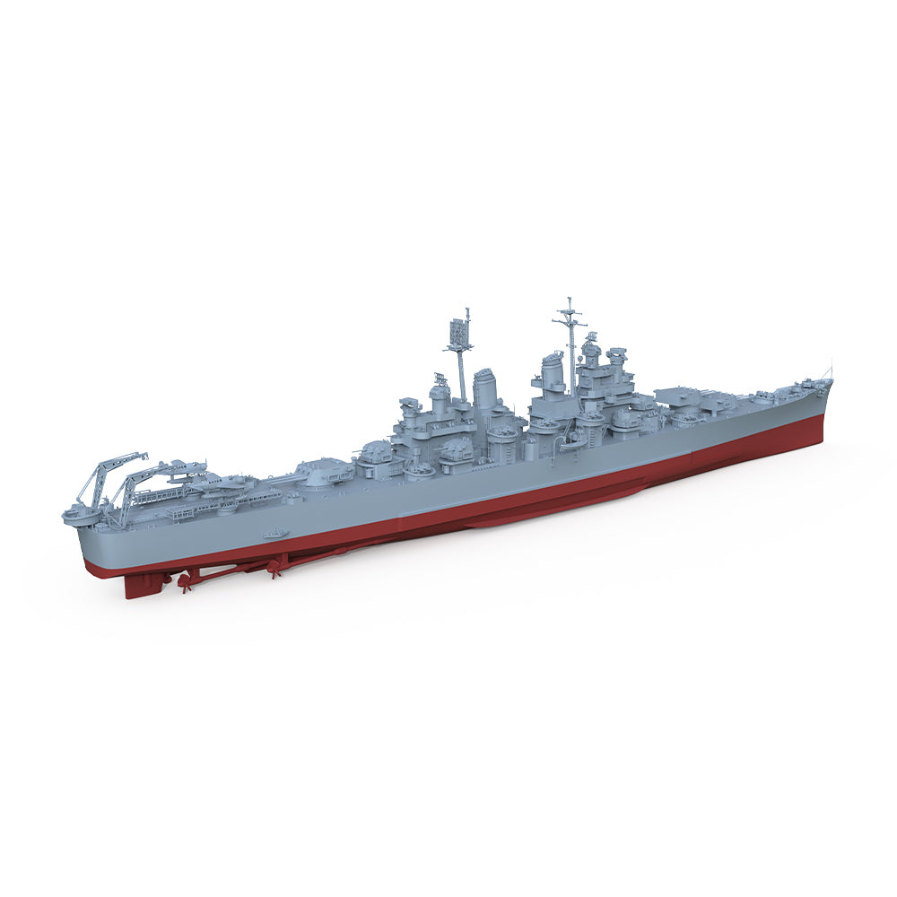SSMODEL 556S Military Warship Model Kit US Navy Baltimore Heavy Cruiser 1943 CA-68 — detail view 4