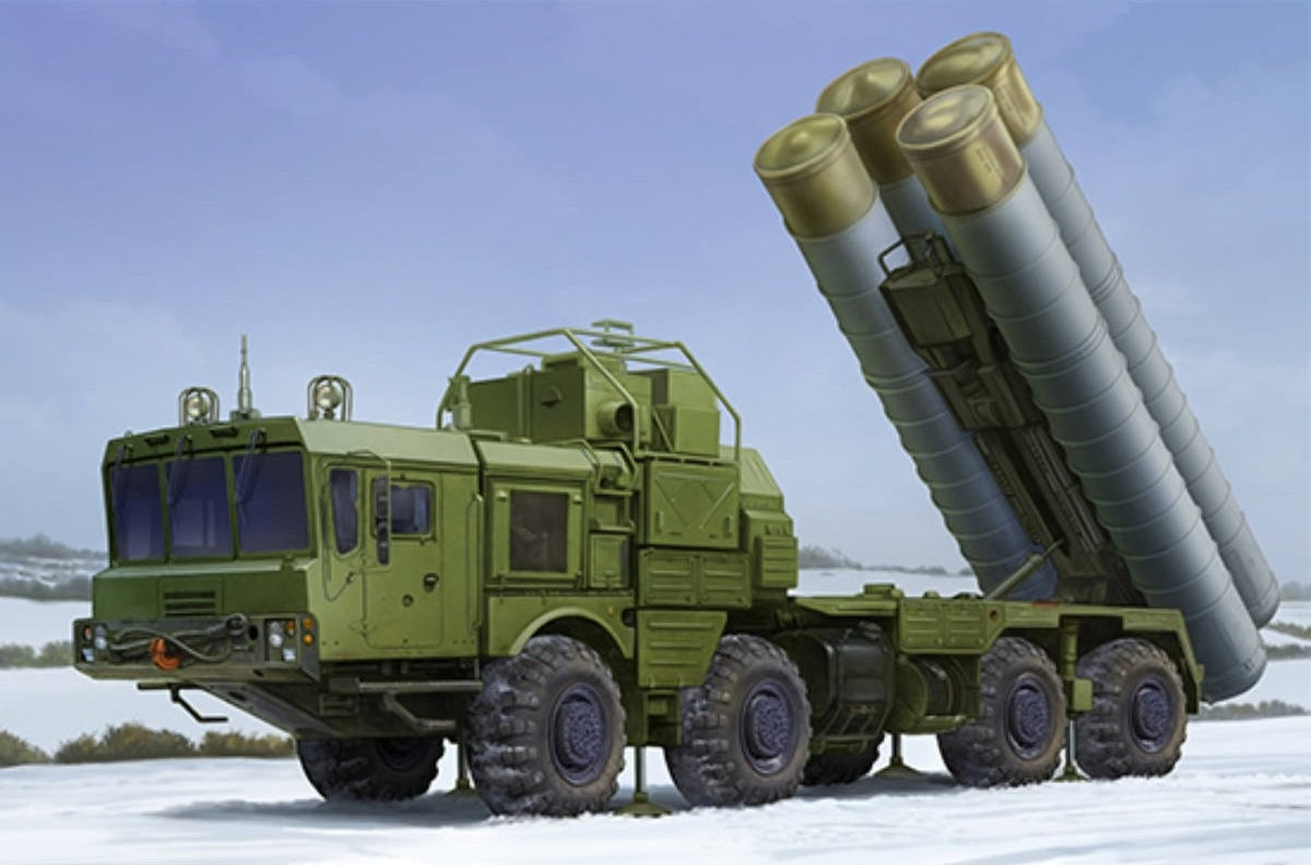 Trumpeter 01057 40N6 OF 51P6A TEL S-400 Model Kit 1/35 Main image