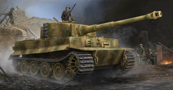 Trumpeter 09540 PZ.KPFW. VI AUSF.E SD.KFZ.181 TIGER I LATE PROD W/ZIMMERIT 1/35-