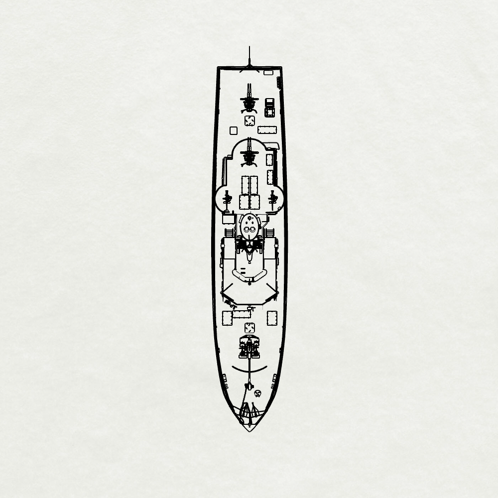 SSMODEL SSC771  Military Model USN PGM-59 Class Kim Qui (HQ 605) Water Line — detail view 3