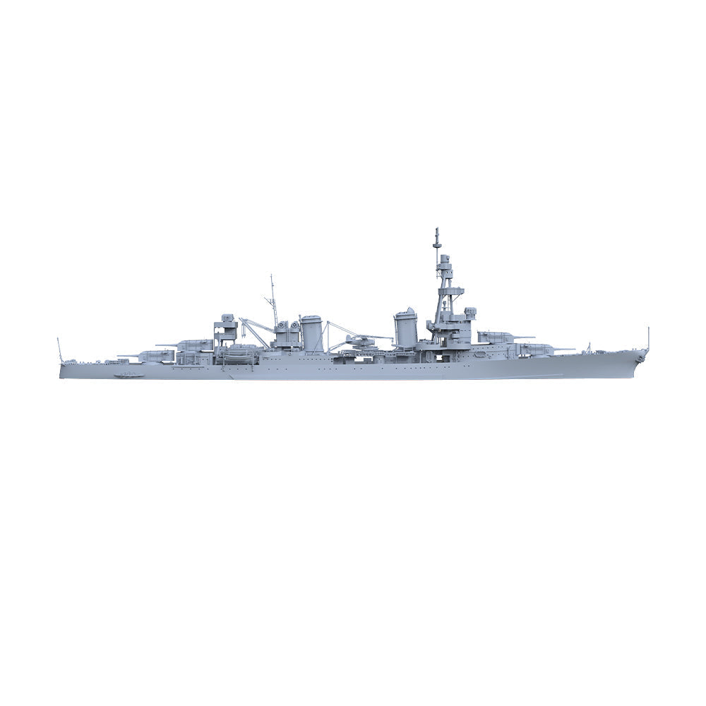 SSMODEL 552 Military Warship Model Kit US Navy Pensacola Heavy Cruiser 1941 CA-24 — detail view 2
