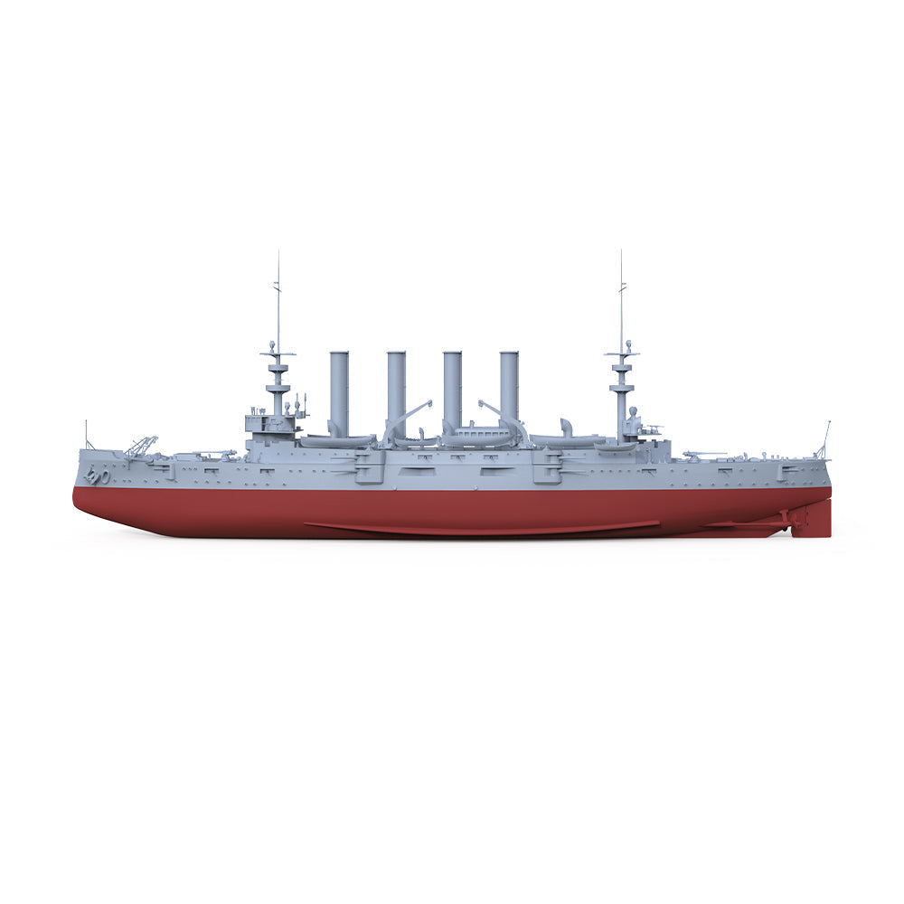 SSMODEL 511S Military Warship Model Kit US Navy St.Louis Class Protected Cruiser Secondary image