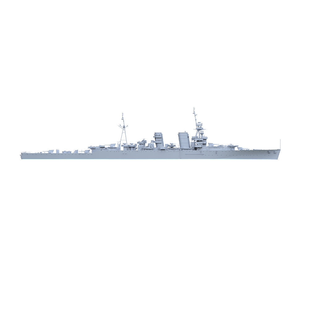 SSMODEL 561 Military Warship Model Kit HMS Hawkins Cruiser — detail view 3