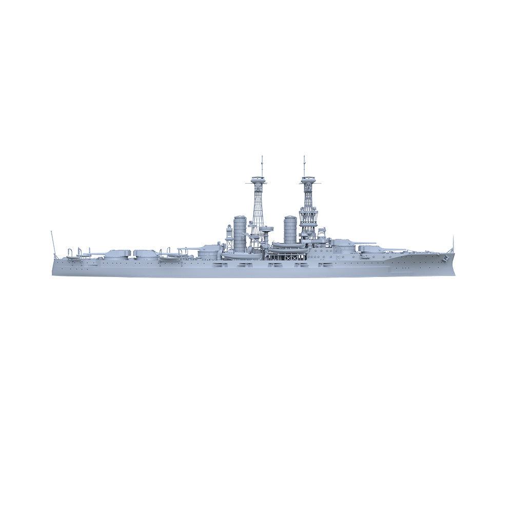 SSMODEL 521 Military Warship Model Kit US Navy North Dakota Class Battleship BB-29 — detail view 3