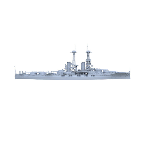 SSMODEL 521 Military Warship Model Kit US Navy North Dakota Class Battleship BB-29