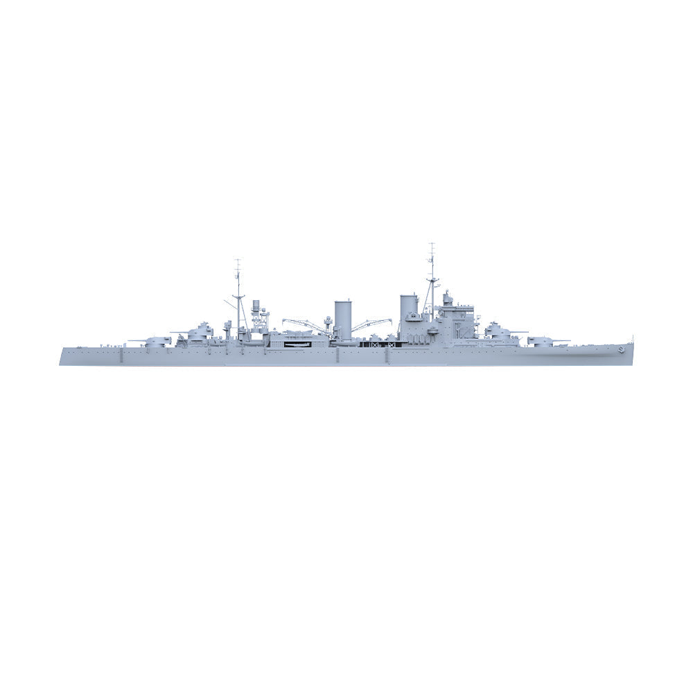 SSMODEL 562 Military Warship Model Kit HMS London Cruiser 1945 — detail view 3