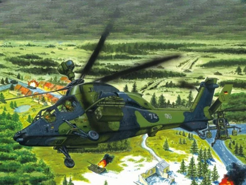 Trumpeter HOBBY BOSS 1/72 German Air Force Tiger Attack Helicopter 87214 — scale model kit