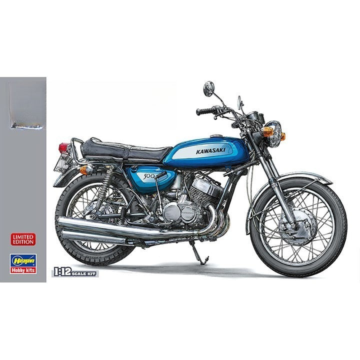 Hasegawa #21735 1/12 Kawasaki 500-SS/MACH III - H1A