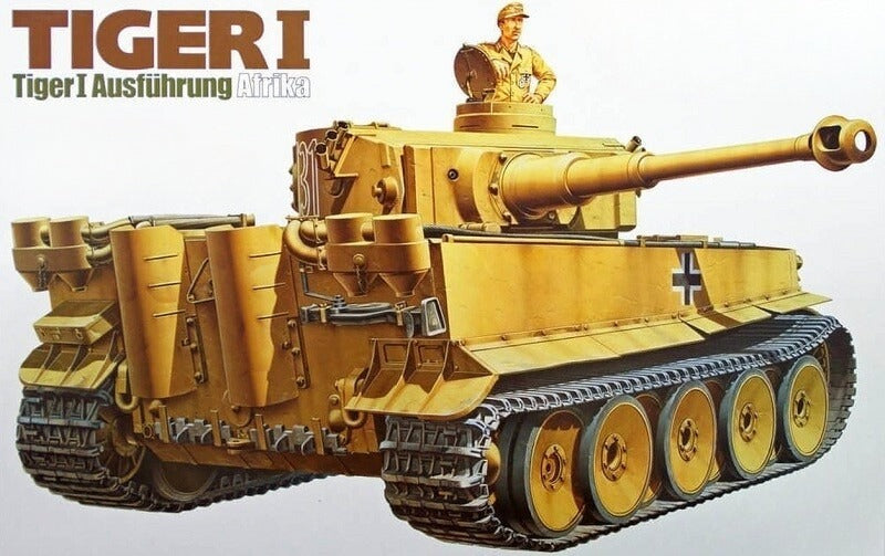 Tamiya 35227 1/35 Model Kit WWII German Heavy Tank Tiger I Initial Production Main image