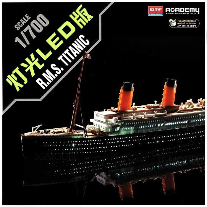 Academy 14220 1/700 R.M.S. TITANIC LED SET Main image