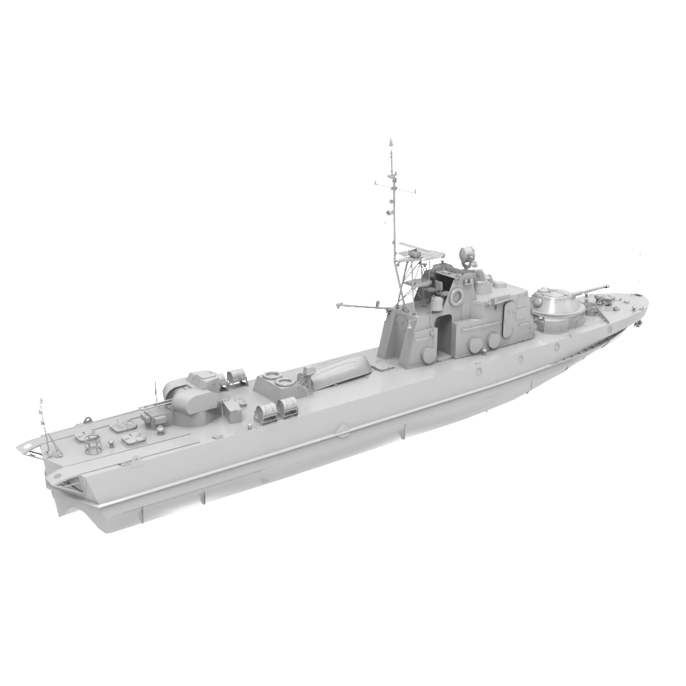 RHWS022  Military Model Kit Water Line Project 1204 Shmel Main image