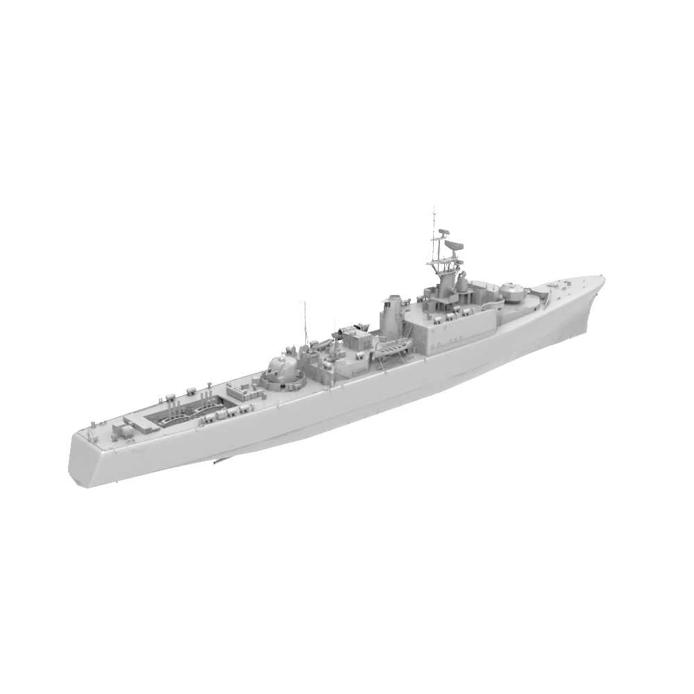 RHWS028 Military Model Kit Water Line HMCS Terra Nova DDE 229 Secondary image