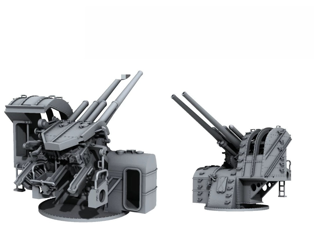 SSMODEL SSMODEL R700016  1/700 scale 127mm gun late — scale model kit