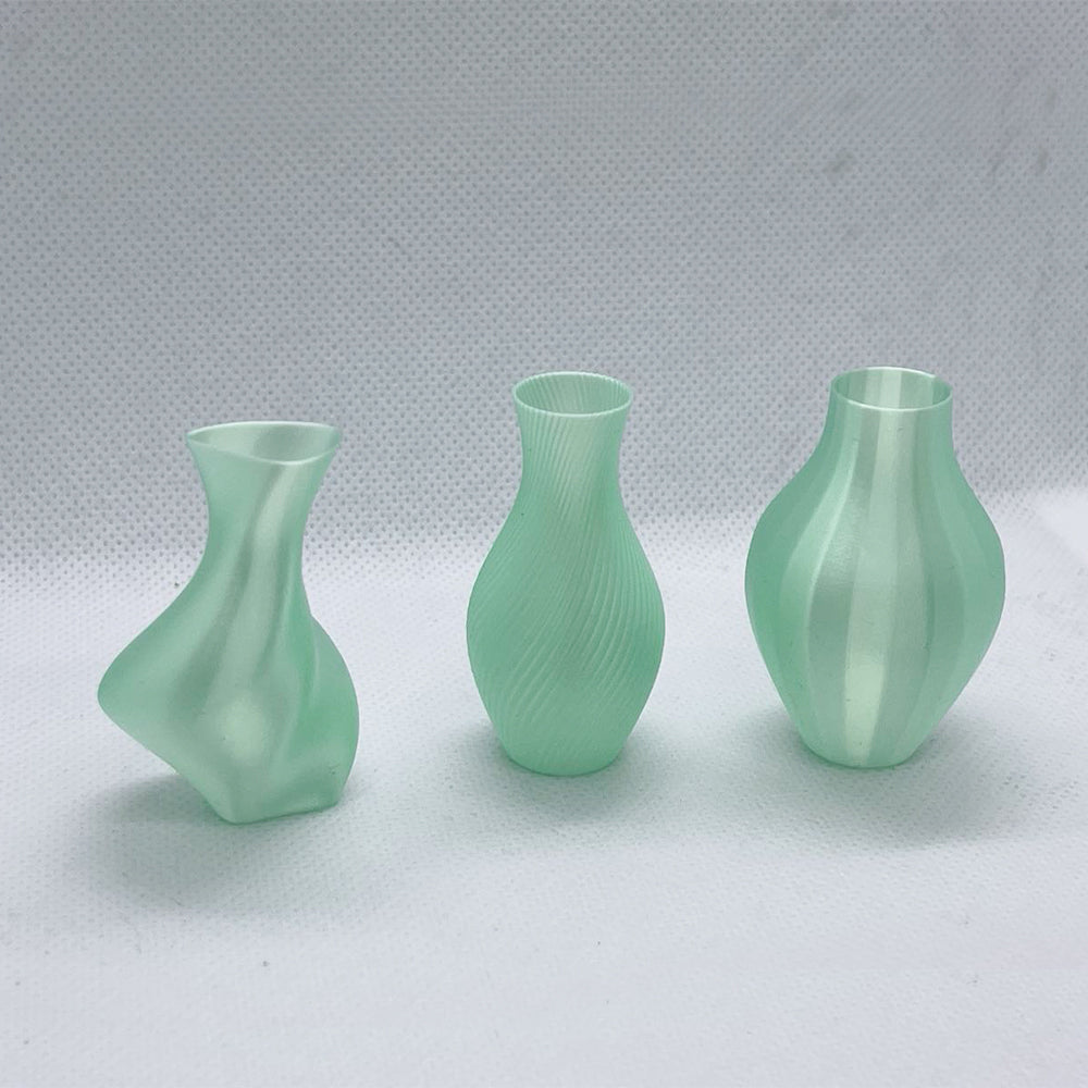 LYTP6501 C/E//F/G/H/J/K 1/6 1/12 Scale Art Vases Lot of 3 Dollhouse Miniature Mini Diorama Decor Garden BJD Ornamental — detail view 3