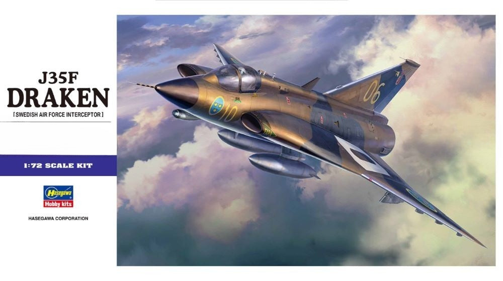 01578 1/72 Hasegawa J35F Draken Main image