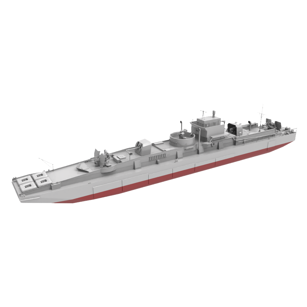 MRY-SFW RHWS002S German D1-Class Artillery PontoonFull Hull Adult Collectible Main image