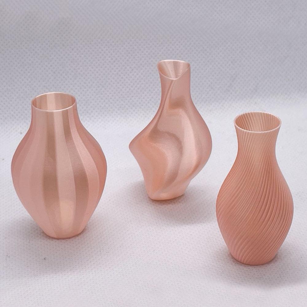 LYTP6501 C/E//F/G/H/J/K 1/6 1/12 Scale Art Vases Lot of 3 Dollhouse Miniature Mini Diorama Decor Garden BJD Ornamental Secondary image