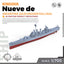 SSMODEL 514S Military Warship Model Kit Brooklyn class Argentina Navy Nueve de Julio Cruiser