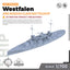 SSMODEL 519 Military Warship Model Kit SMS Nassau Class Westfalen Battelship