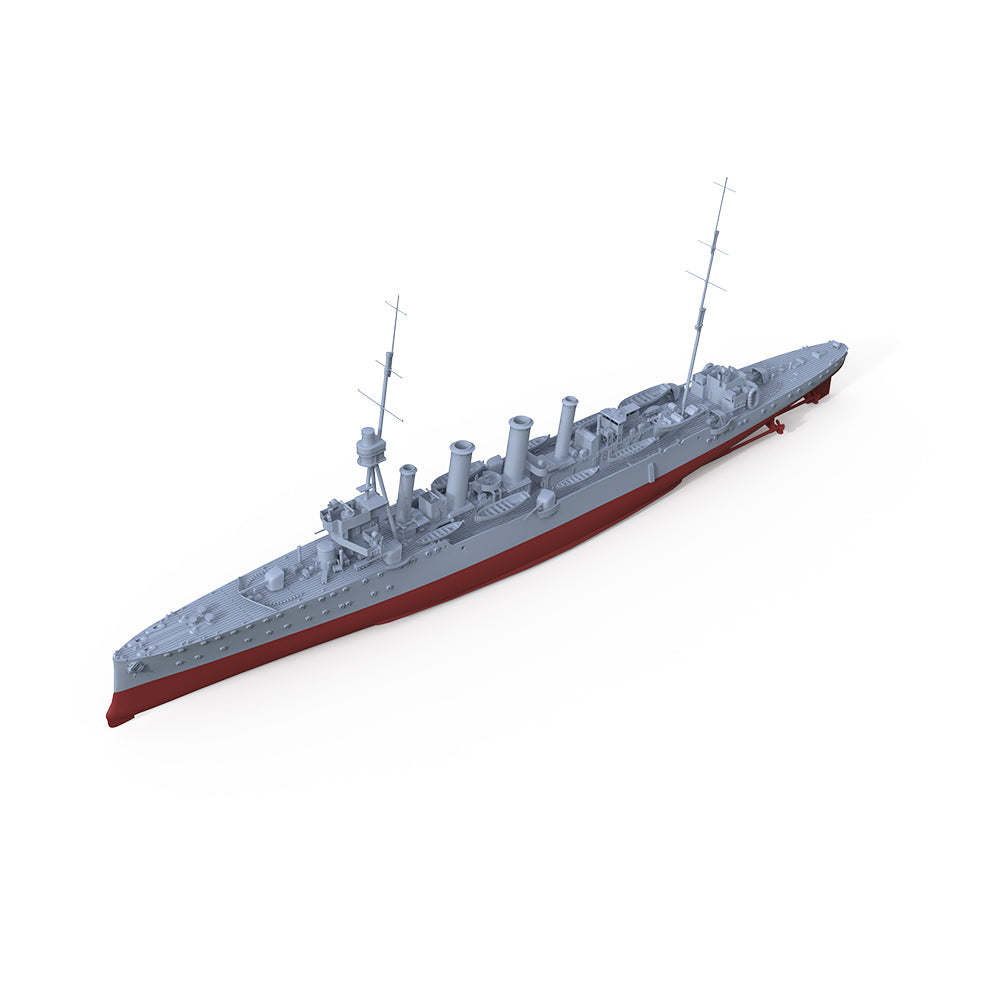 SSC520S Military Model Kit HMS Weymouth Class Light Cruiser Full Hull