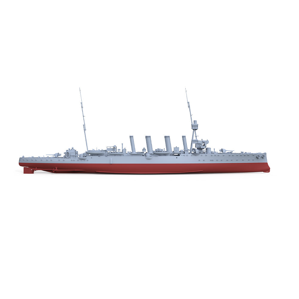 SSC520S Military Model Kit HMS Weymouth Class Light Cruiser Full Hull — detail view 4