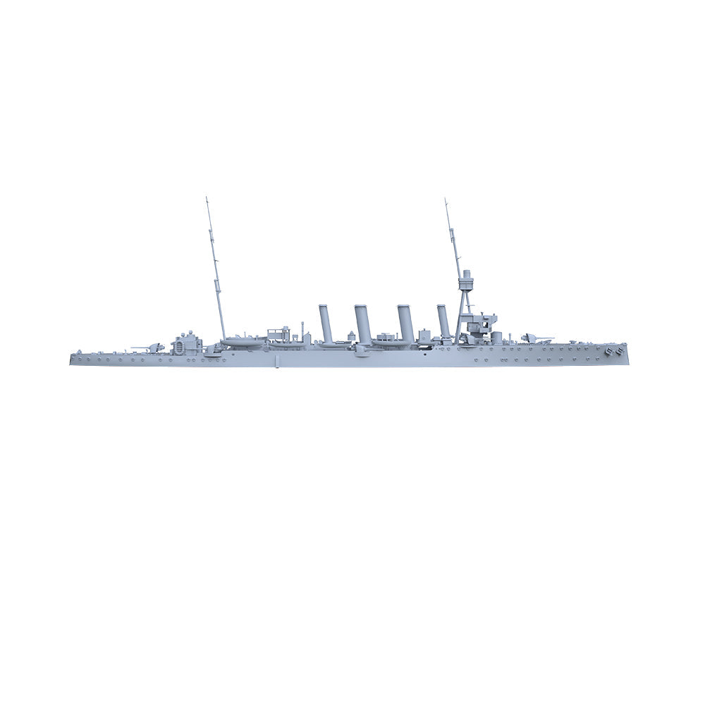 SSMODEL 520 Military Warship Model Kit HMS Weymouth Class Light Cruiser — detail view 4
