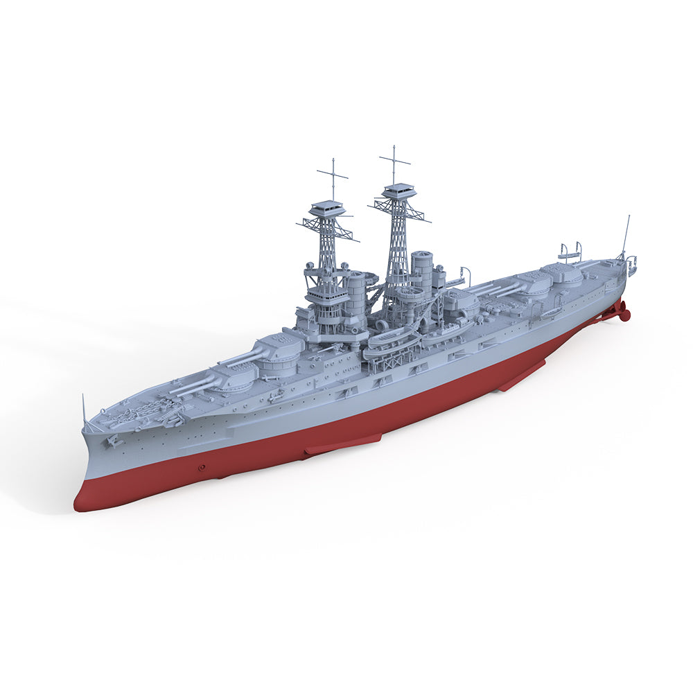 SSMODEL 521S Military Warship Model Kit US Navy North Dakota Class Battleship BB-29 — detail view 3