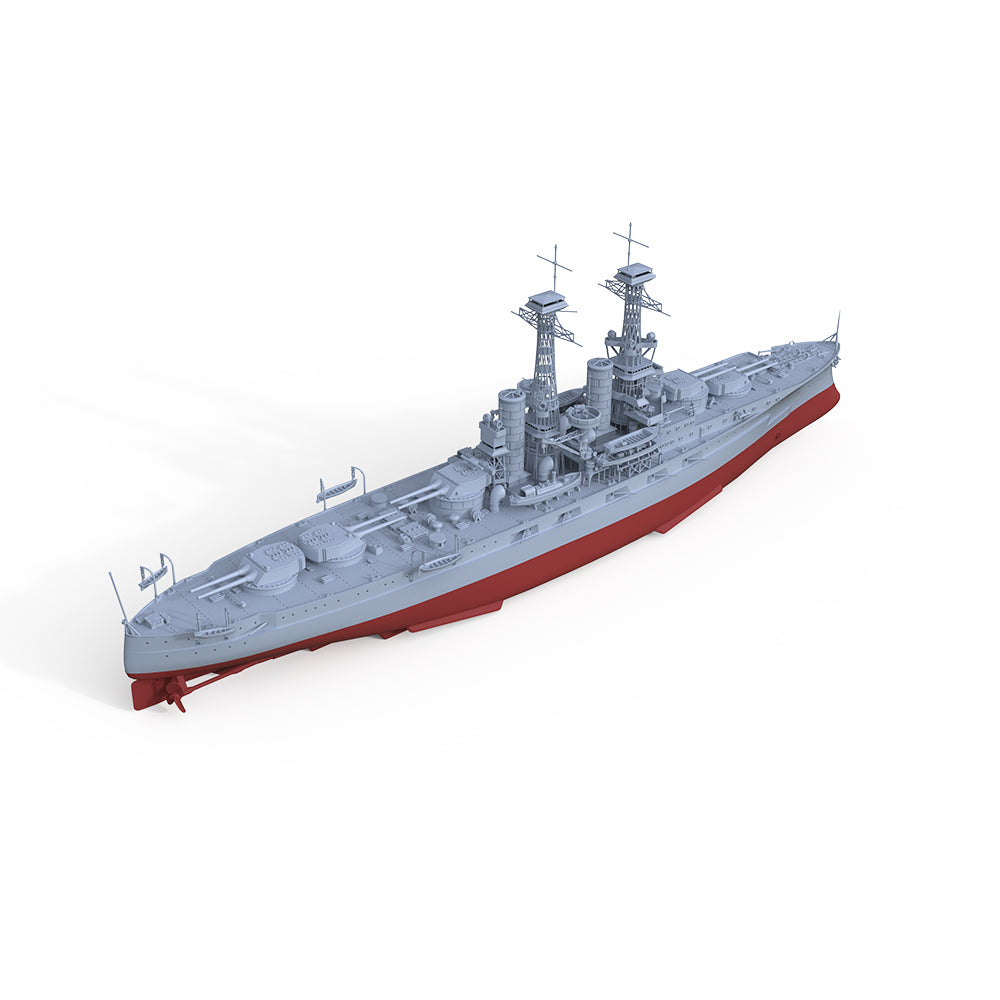 SSMODEL 521S Military Warship Model Kit US Navy North Dakota Class Battleship BB-29 — detail view 4