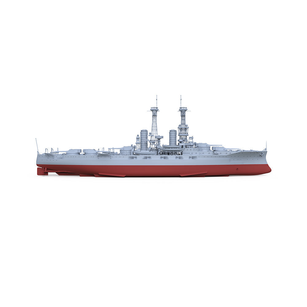 SSMODEL 521S Military Warship Model Kit US Navy North Dakota Class Battleship BB-29 — detail view 2