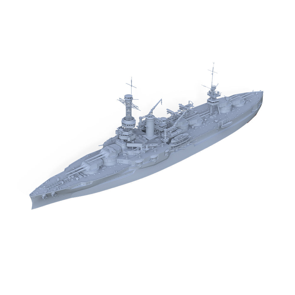SSMODEL 523 Military Warship Model Kit US Navy Wyoming class Battleship BB-32 1927 — detail view 3