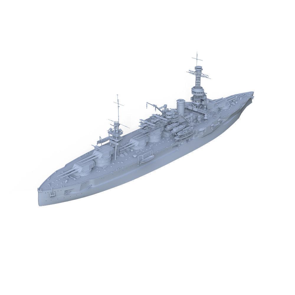SSMODEL 523 Military Warship Model Kit US Navy Wyoming class Battleship BB-32 1927 — detail view 4