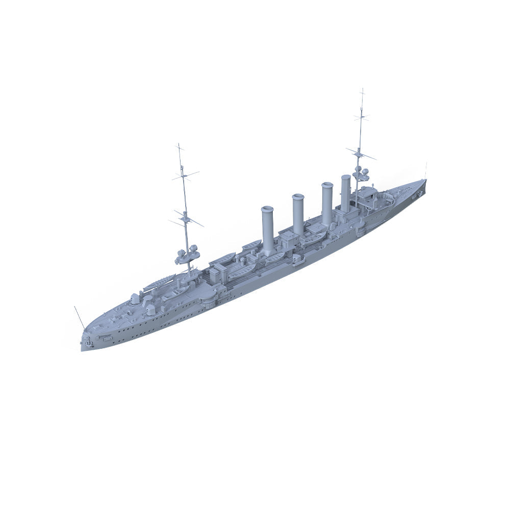 SSMODEL 531 Military Warship Model Kit SMS Dresden Light Cruiser — detail view 4