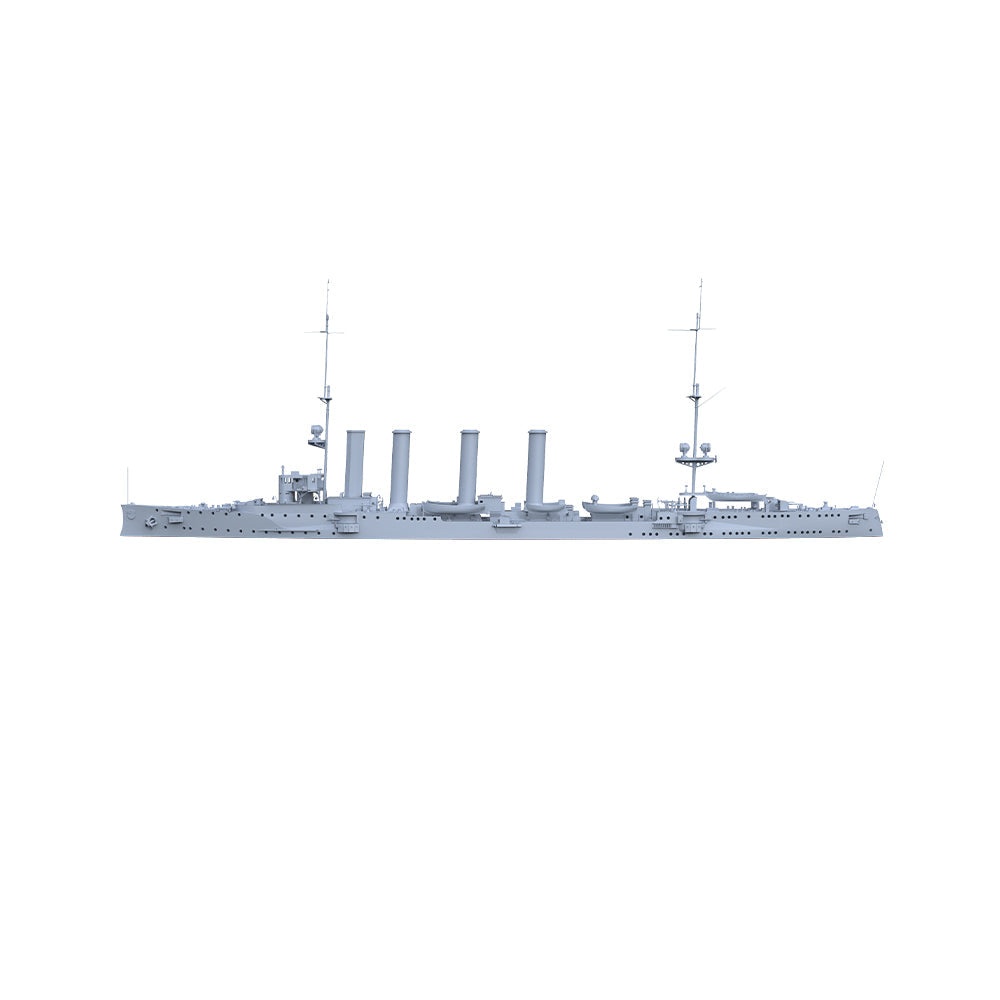 SSMODEL 531 Military Warship Model Kit SMS Dresden Light Cruiser — detail view 2