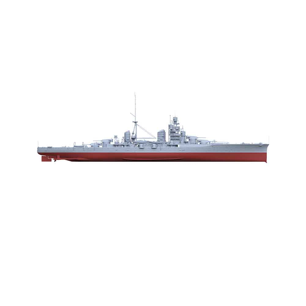 SSMODEL 542S Military Warship Model Kit Italy Navy Zara Class Heavy Cruiser Zara — detail view 2