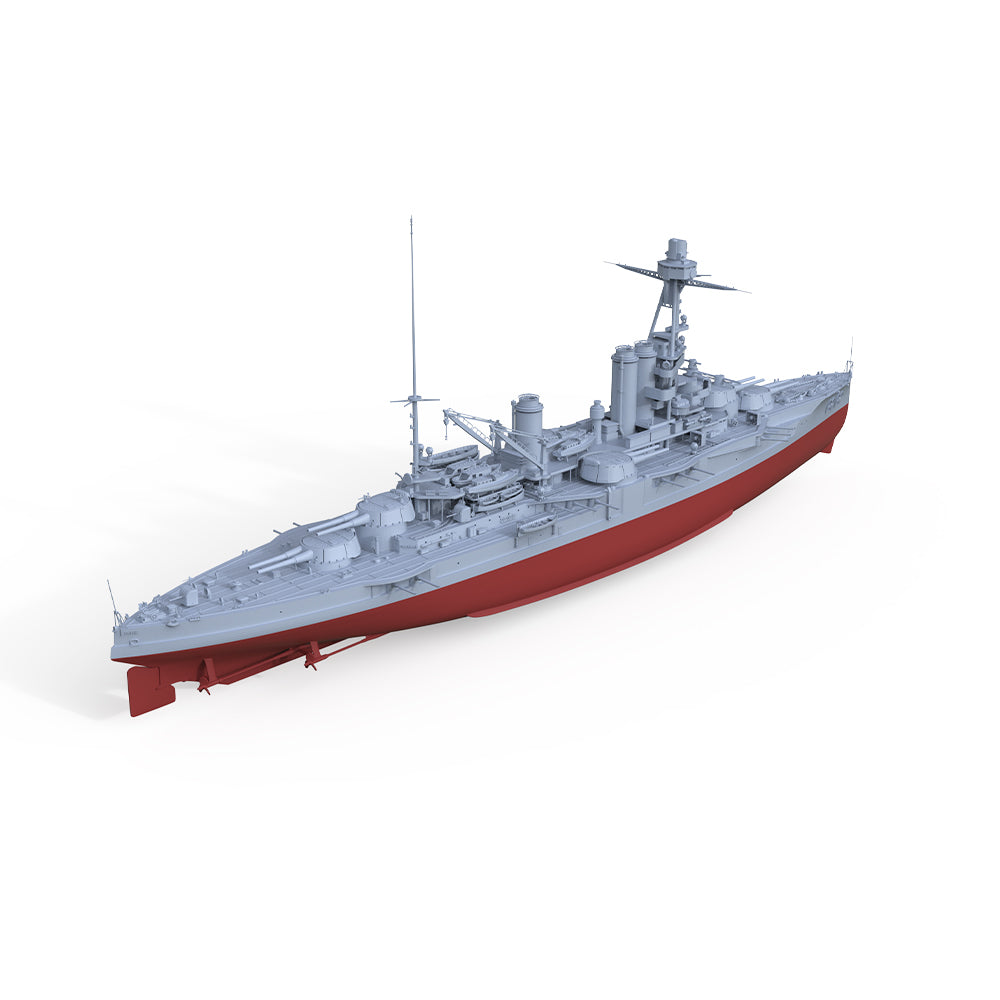 SSMODEL 567S Military Model Kit FN Paris Courbet Class Battleship Full Hull — detail view 3