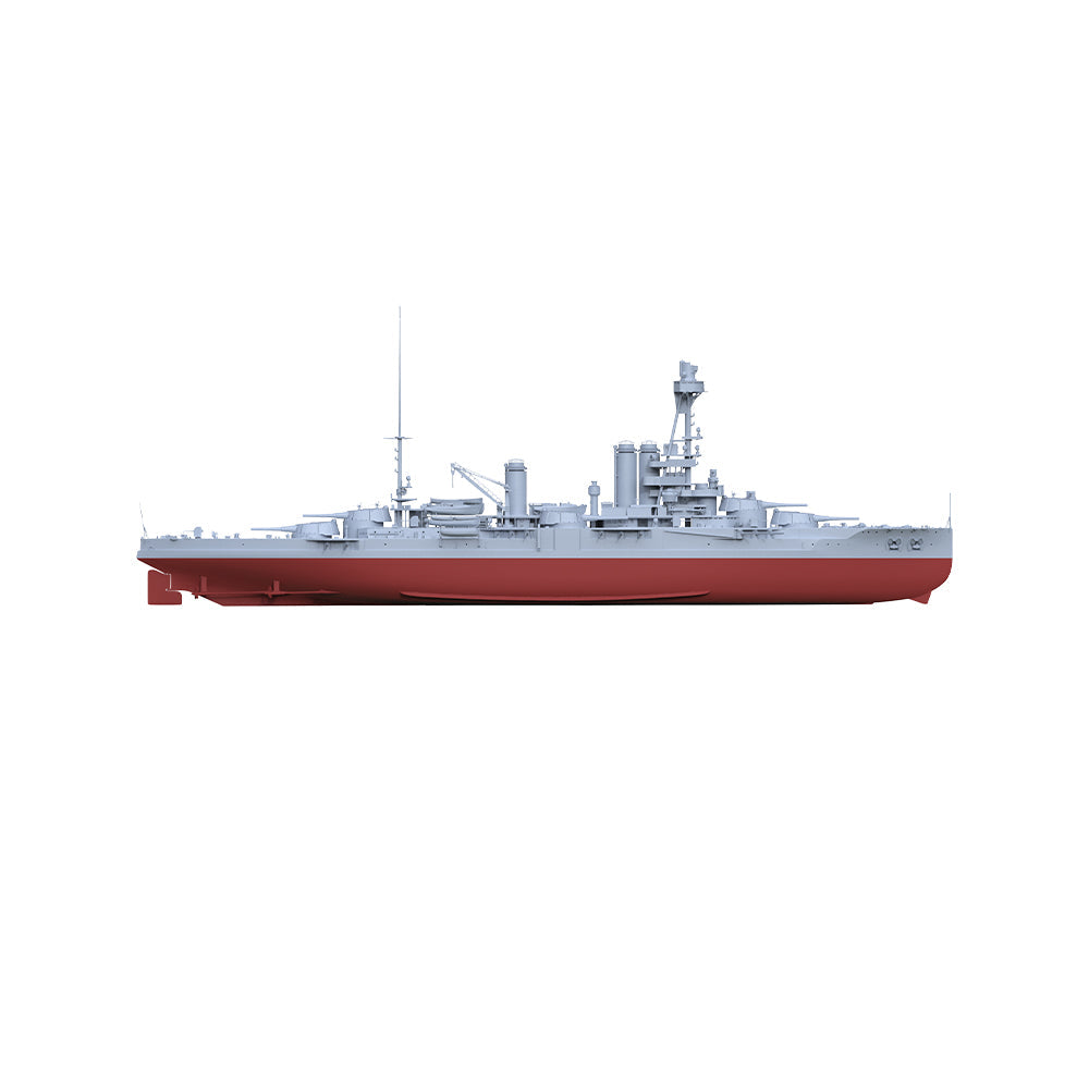 SSMODEL 567S Military Model Kit FN Paris Courbet Class Battleship Full Hull — detail view 4