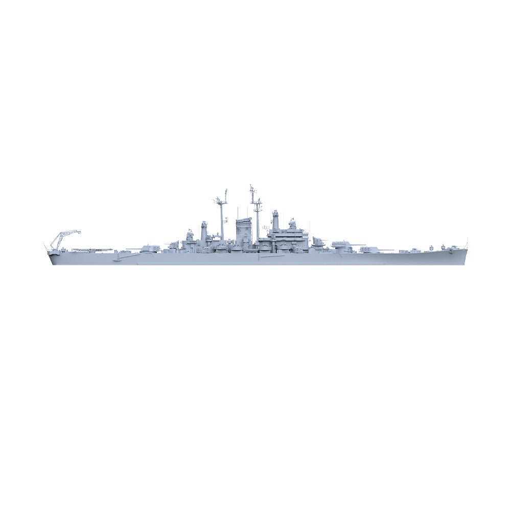 SSMODEL 569 Military Warship Model Kit US Navy Des Moines Heavy Cruiser CA-134 — detail view 4