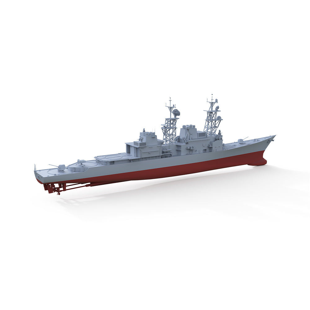 SSMODEL 573S Military Warship Model Kit US Navy  Spruance Class Destroyer — detail view 4