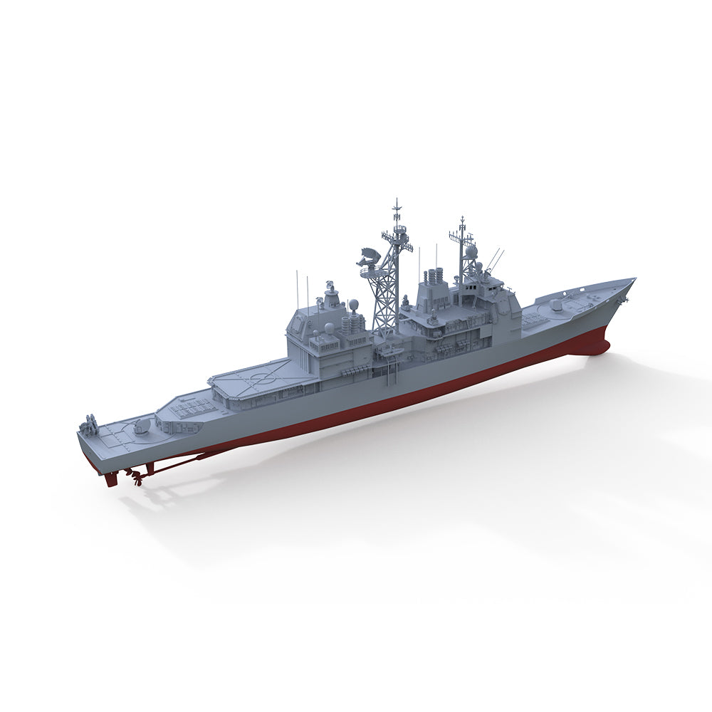 SSMODEL 574S Military Warship Model Kit US Navy Monterey Missile Cruiser — detail view 4
