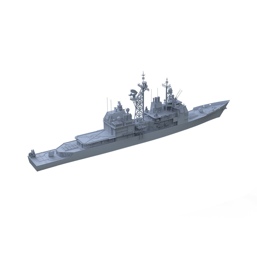 SSMODEL 574 Military Warship Model Kit US Navy Monterey Missile Cruiser — detail view 3