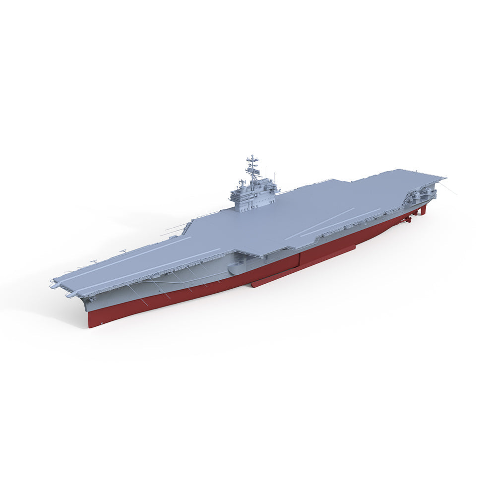 SSMODEL 580S Military Warship Model Kit US Navy Forrestal Aircraft Carriers Secondary image