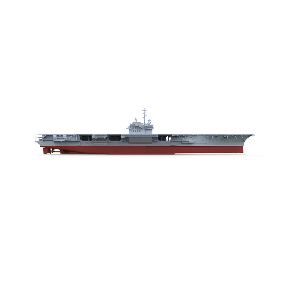 SSMODEL 580S Military Warship Model Kit US Navy Forrestal Aircraft Carriers — detail view 4