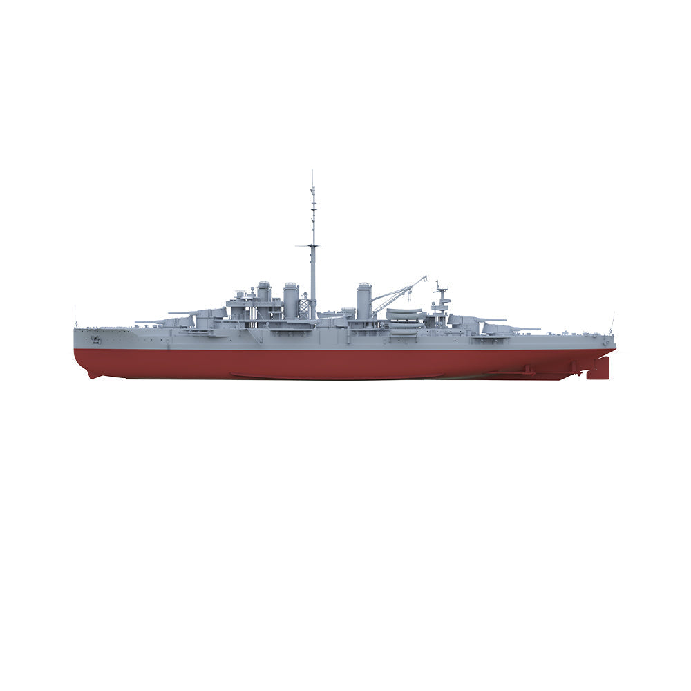 SSMODEL 582S Military Warship Model Kit French Navy Battleship Courbet 1920 — detail view 2
