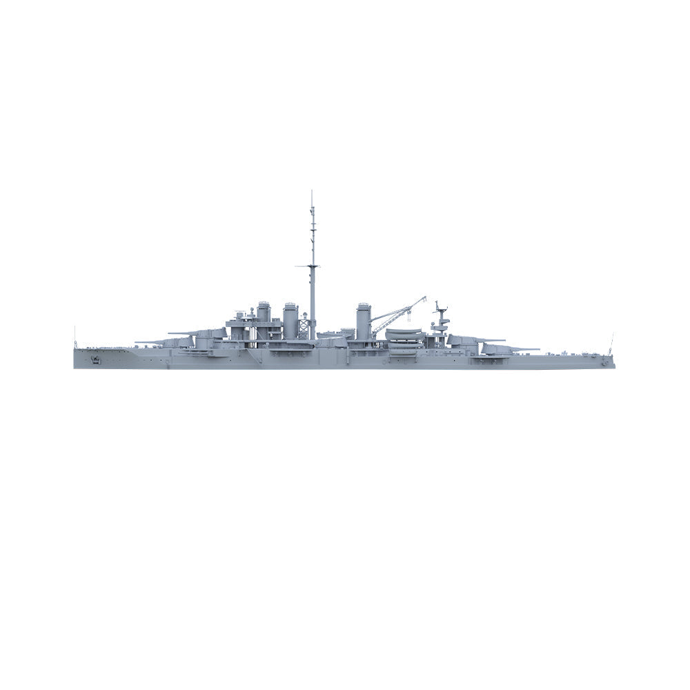 SSMODEL 582 Military Warship Model Kit French Navy Battleship Courbet 1920 Secondary image