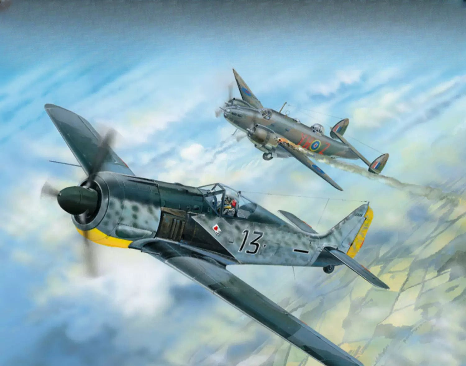 Trumpeter HOBBY BOSS 1/18 German FW190A-5 Fighter 81802 Main image