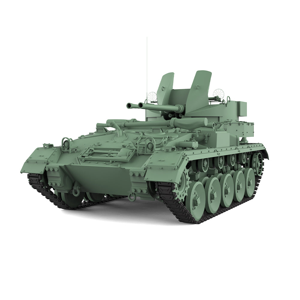 SSMODEL 517 Military Armoured Model Kit US M19A1 Twin Gun Motor Carriage SPAA — detail view 5