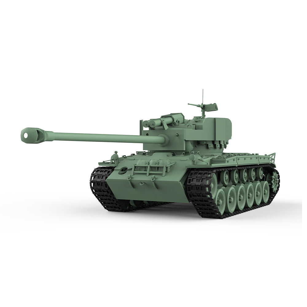 SSMODEL 518 Military Armoured Model Kit US T26E1 M26 Super Pershing Heavy Tank — detail view 2